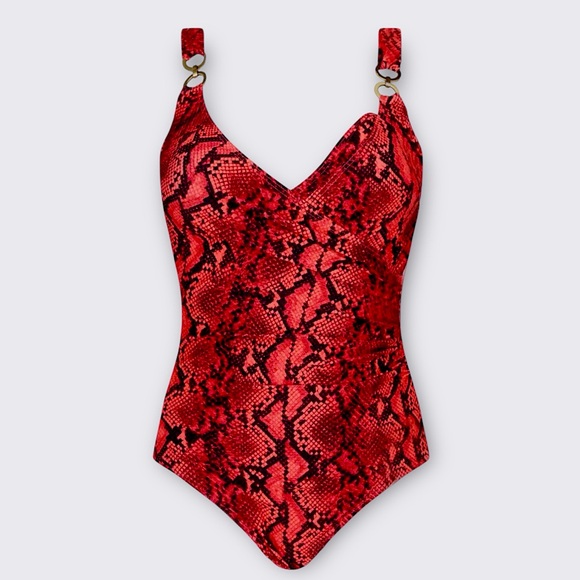 Michael Kors Persimmon Cruise swimsuit - Picture 1 of 15